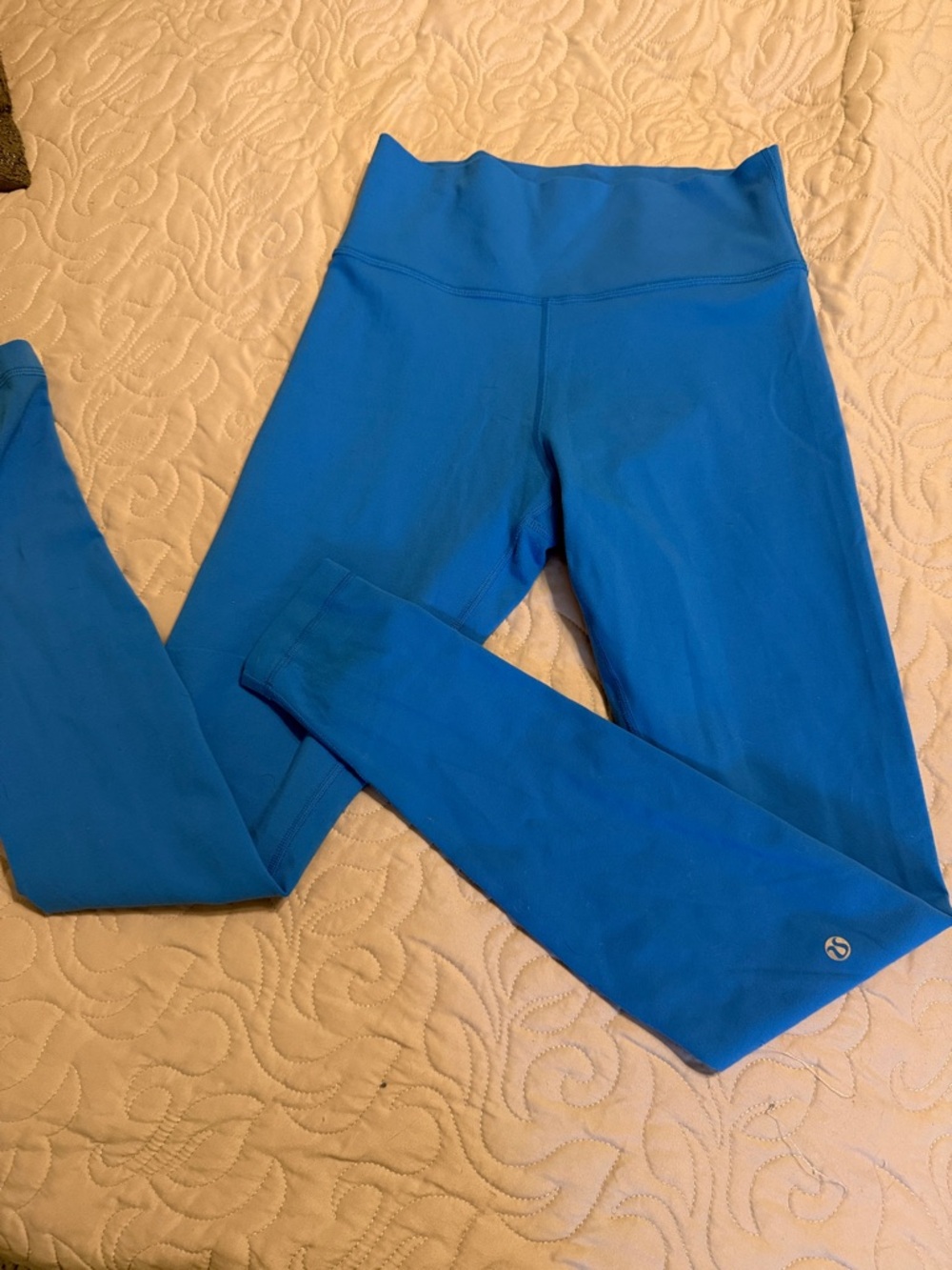 lululemon athletica Bright Blue Performance Leggings
